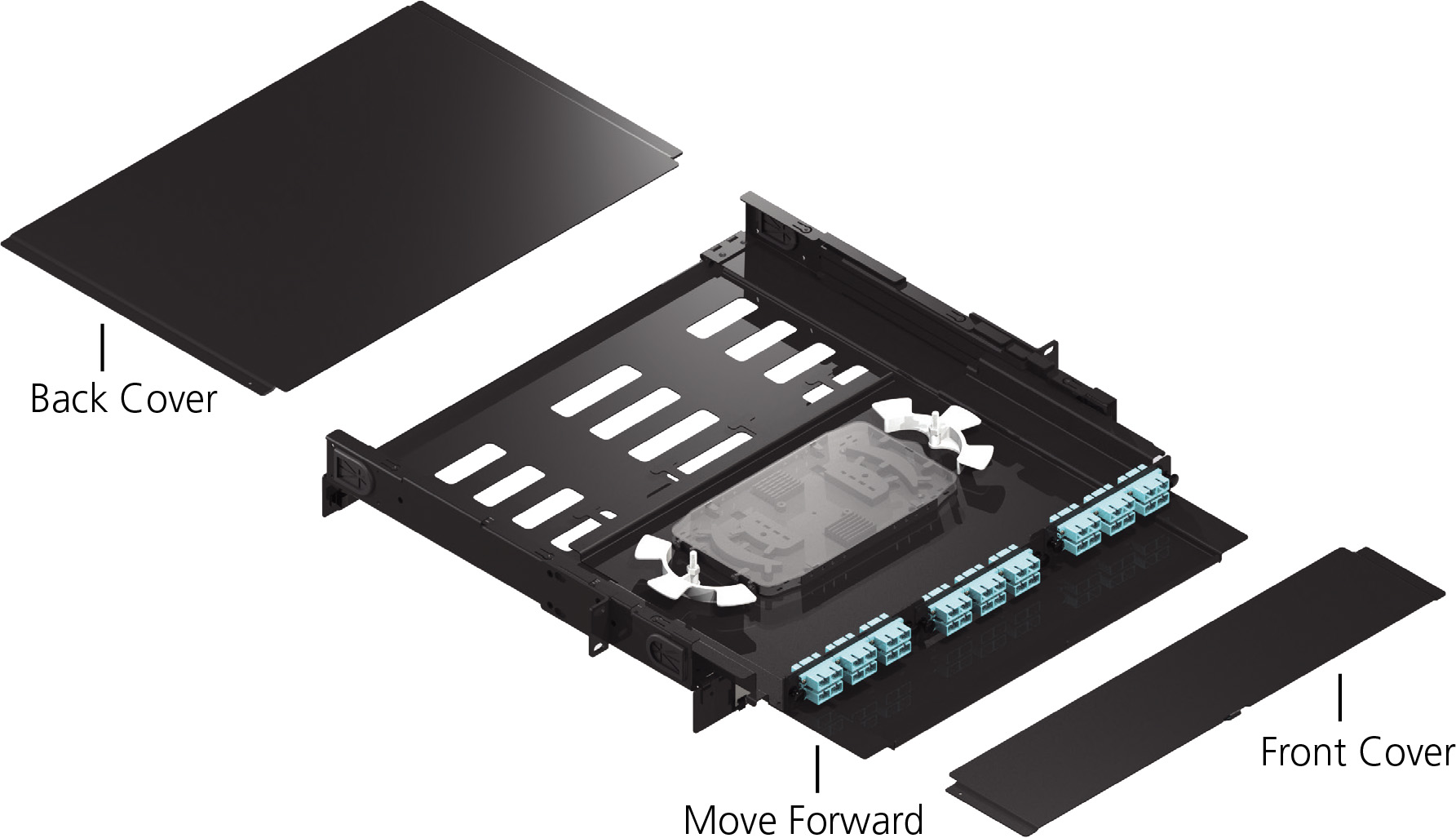 Sliding Fiber Enclosure